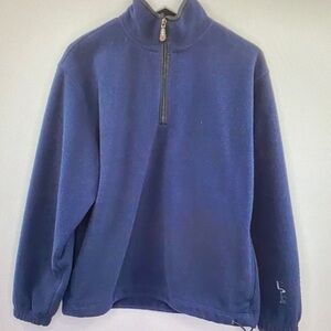 Lodis Men's Navy Half-Zip Fleece Pullover